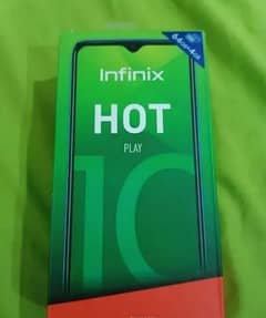 Infinix hot 10 play with bOx 0