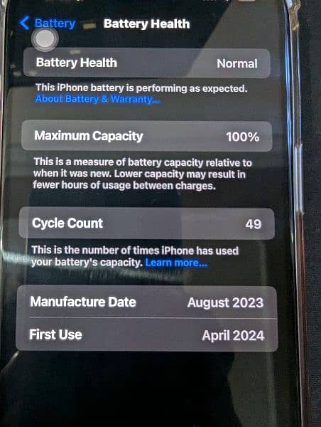 iphone 15 pro max Blue Titanium 256gb Factory Unlock 3