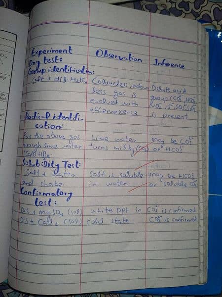 chemistry practical notebook 1