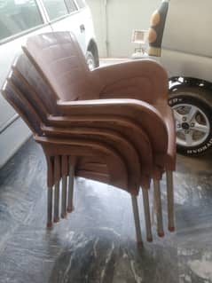 four chairs in good condition