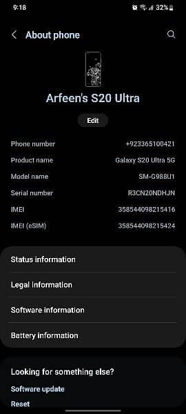 Samsung Galaxy s20 ultra 5g 0