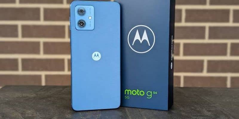 Motorola g54 8 gb 256 gb only box open with complete warranty 0