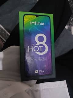 Infinix hot 8 4+64 only box