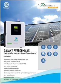 primax Galaxy pv2500+max 1.5KW Available