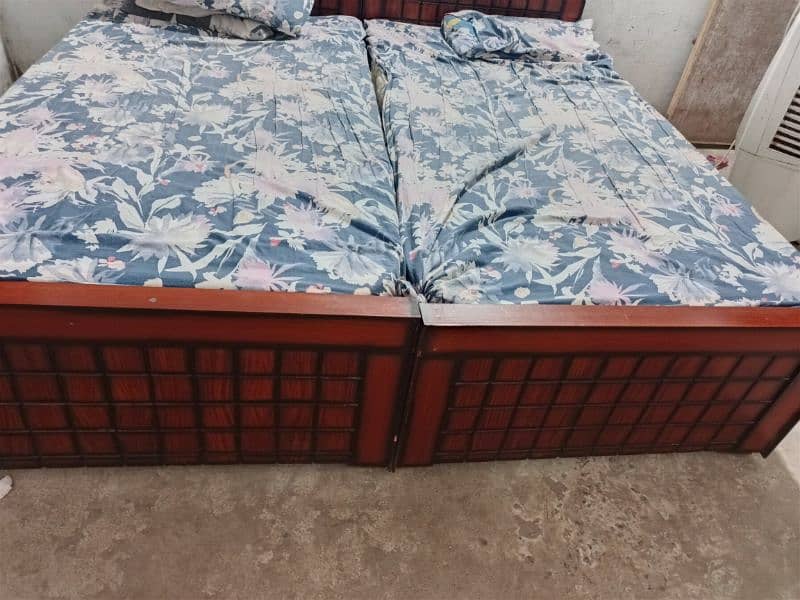 set of single bed 0