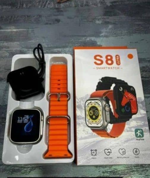 S8 Ultra Smart Watch, Orange 1