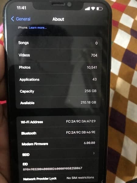 iphone XS max 256 gb pta Approved 6