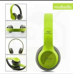 P47 Wireless headphones with Microphone Bluetooth Foldable headset etc 0