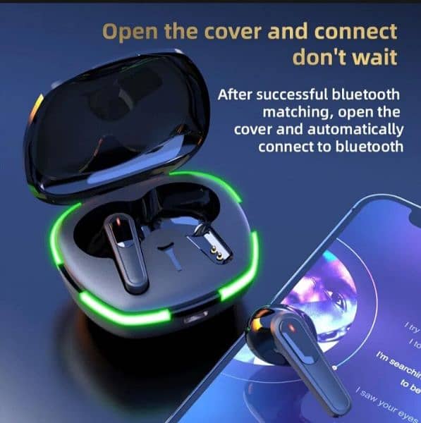 TWS pro 60 wireless Bluetooth headset. 4