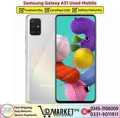 samsung a51 6gb 128gb mobile and box 0