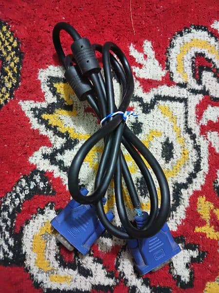 3 Power cables and 1 VGA 3