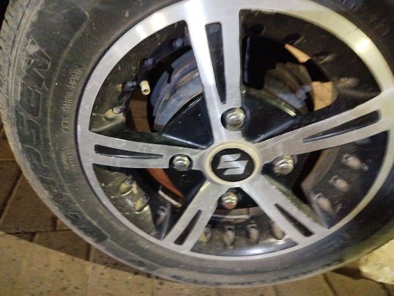 Suzuki Mehran VX 2018/2019 total genuine alloy wheels 4
