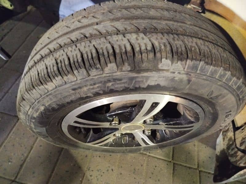 Suzuki Mehran VX 2018/2019 total genuine alloy wheels 9