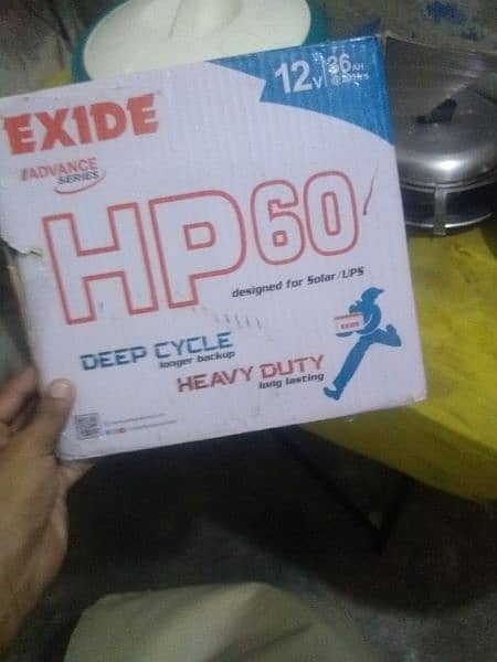 New Battery 100% Backup exide 36Amp 0