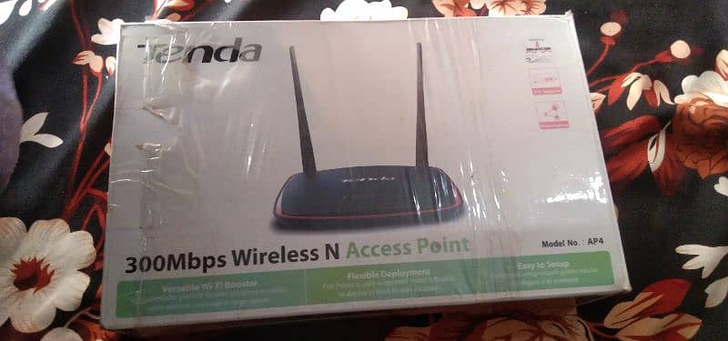 Tenda Router 300MBp wireless 4