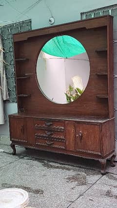 Dressing Table (Mirror + 3Drawers + 2 Cabinets 0
