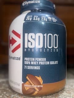 ISO 100 hydrolyzed whey protein 71 servings imported by relative USA