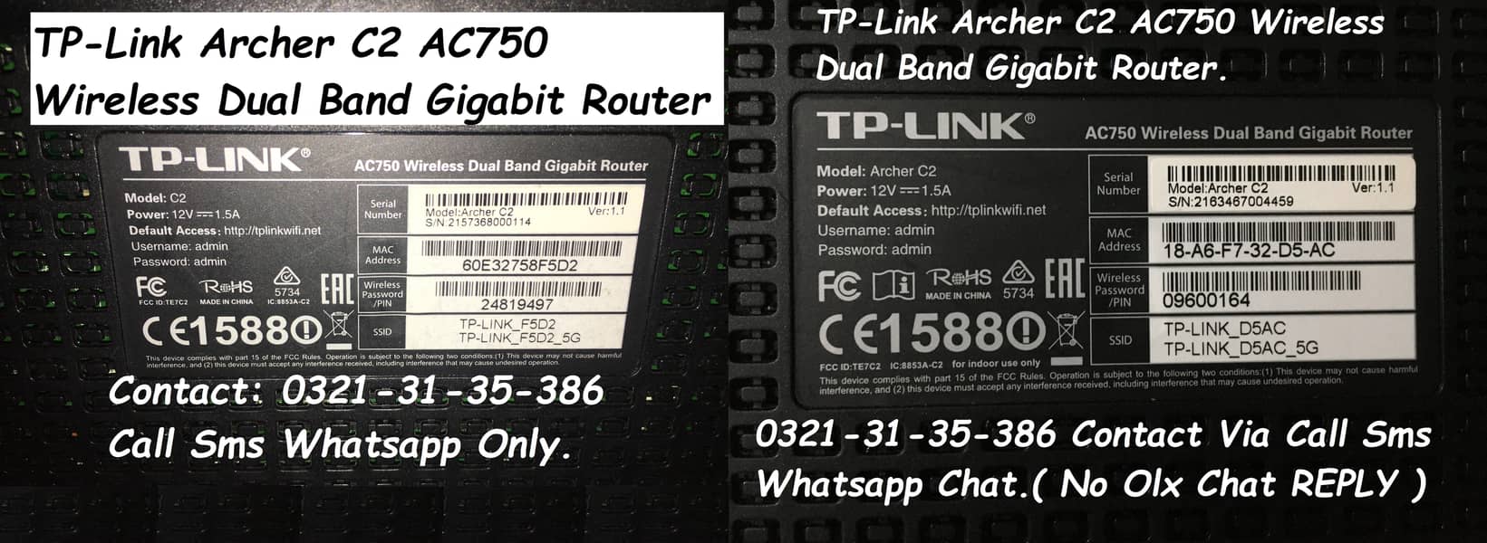 tplink archer c2 ac750mbps dualband gigabit wifi router 1