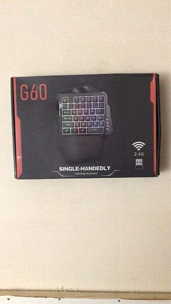 RED Thunder G60 single handed gaming keyboard 1