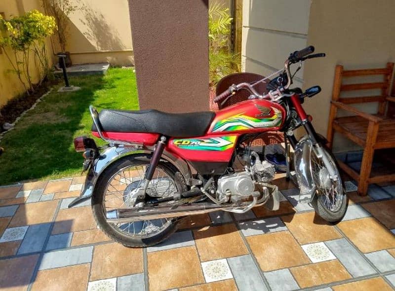 Honda CD 70 total genuine 0