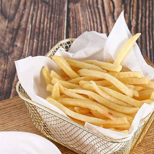 gold plated fries basket 4