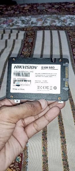 HIKVISION SSD 256GB with 11 month warranty. . . contact 0312-8698396 1