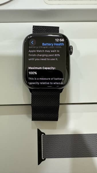 Apple Watch Series 8 Stainless Steel 45mm 100% BH 2