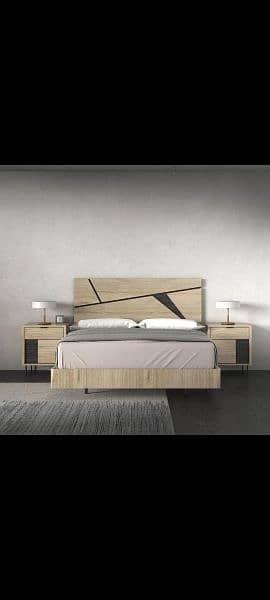 Wooden Bed /Bed dressing table/Bed set/Bed/King size /furniture3/mdf 6