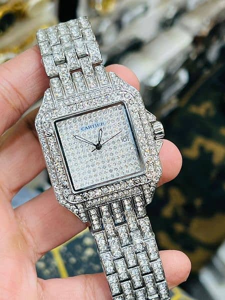 LUXURY DIAMOND WATCHES AVAILABLE/BRANDED WATCHES ALSO AVAILABL 2