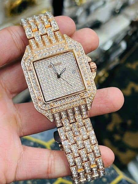 LUXURY DIAMOND WATCHES AVAILABLE/BRANDED WATCHES ALSO AVAILABL 3