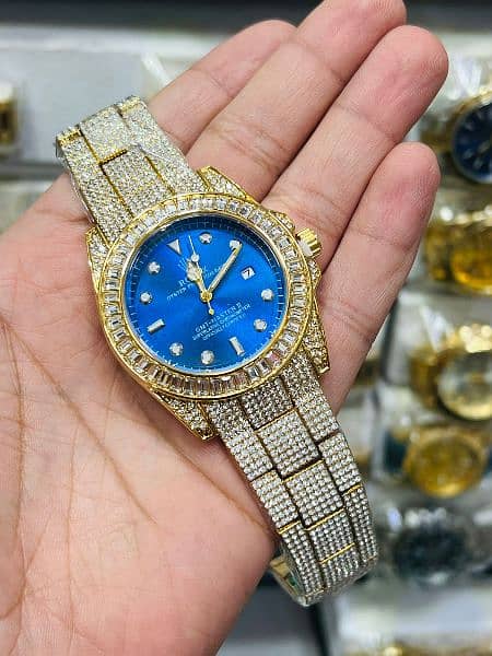LUXURY DIAMOND WATCHES AVAILABLE/BRANDED WATCHES ALSO AVAILABL 5