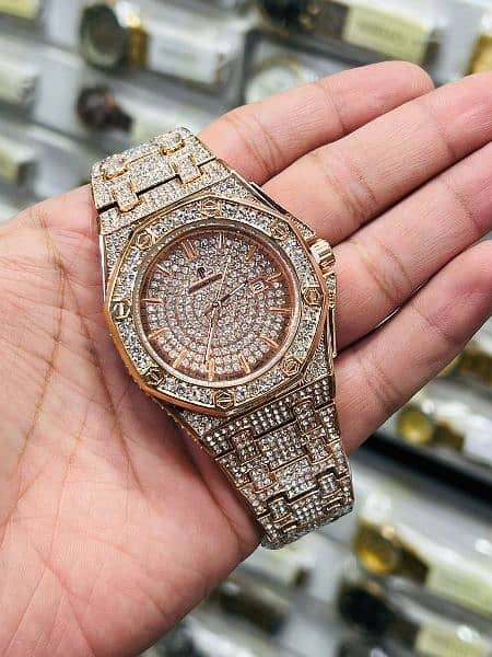 LUXURY DIAMOND WATCHES AVAILABLE/BRANDED WATCHES ALSO AVAILABL 6