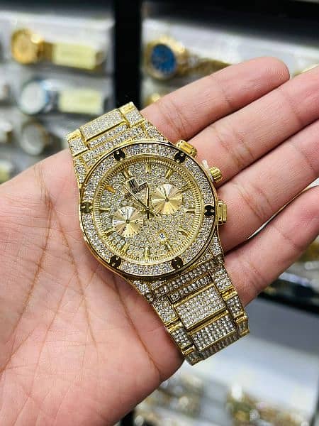 LUXURY DIAMOND WATCHES AVAILABLE/BRANDED WATCHES ALSO AVAILABL 7
