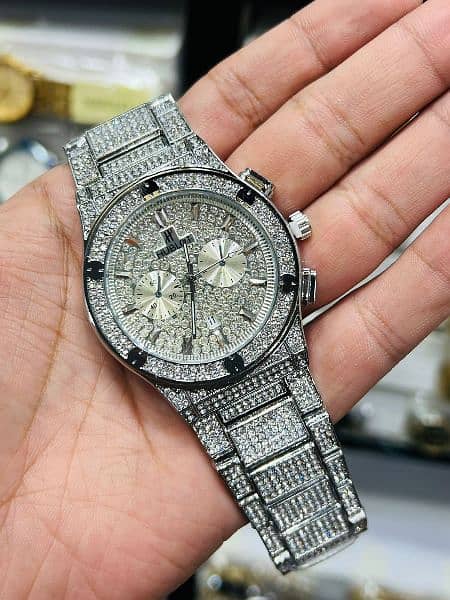 LUXURY DIAMOND WATCHES AVAILABLE/BRANDED WATCHES ALSO AVAILABL 9
