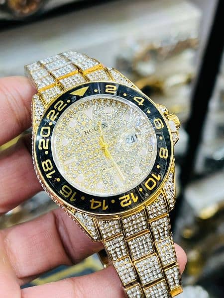 LUXURY DIAMOND WATCHES AVAILABLE/BRANDED WATCHES ALSO AVAILABL 10