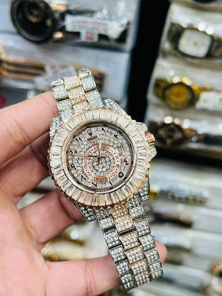 LUXURY DIAMOND WATCHES AVAILABLE/BRANDED WATCHES ALSO AVAILABL 15