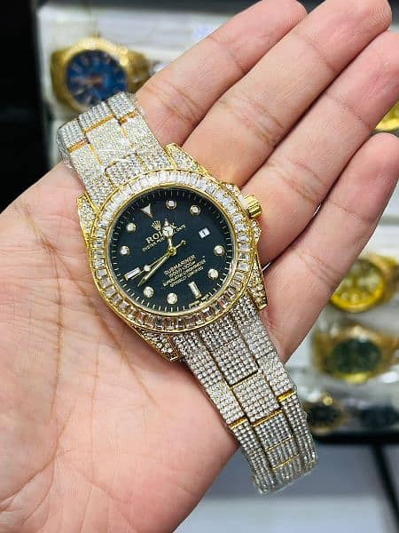 LUXURY DIAMOND WATCHES AVAILABLE/BRANDED WATCHES ALSO AVAILABL 19