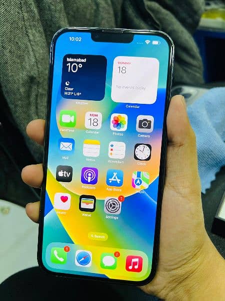 IPhone 13 Pro Max PTA Approved HK 256gb with box 1