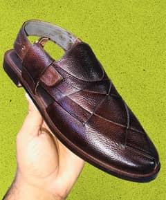 Premium Leather Peshawar’s Chappal ,