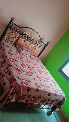 double bed full size gadda ke sath for sale WhatsApp number03343723508