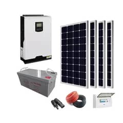 DC solar power system with unlimited backup