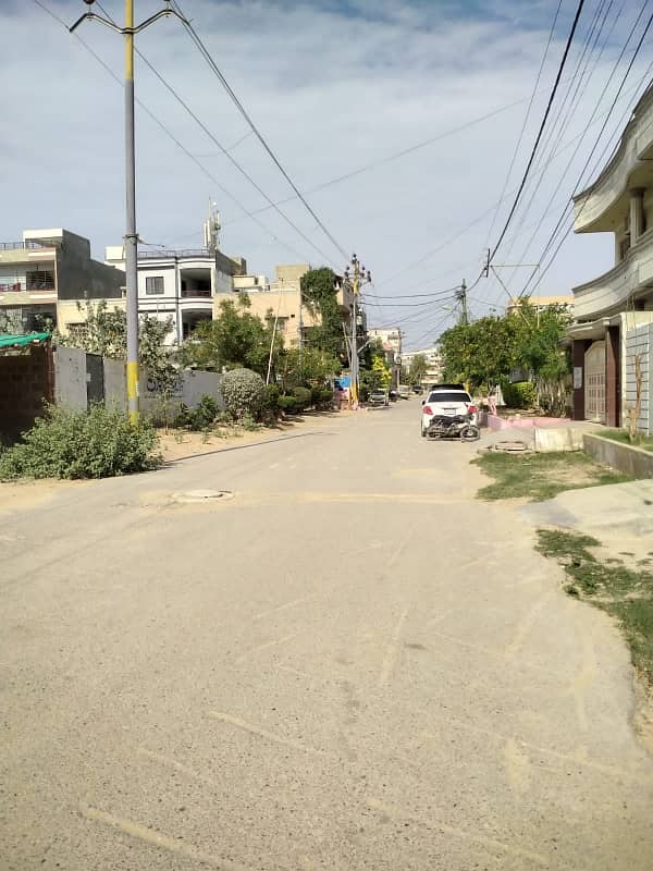 400 Sq. Yard Semi West Open Plot Available For Sale in Gulistan e Jauhar Block 3-A 1