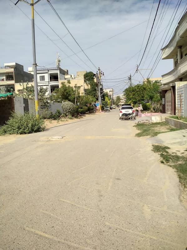 400 Sq. Yard Semi West Open Plot Available For Sale in Gulistan e Jauhar Block 3-A 6