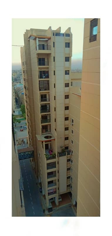 Saima Palm Residency 3 bed drawing dining Appartment Available On Rent Block 11 Jauhar 12
