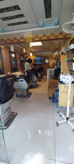Shop Available On Sale With Barber Setup Block 4 Gulistan-e-Jauhar 0