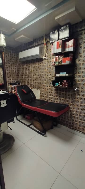 Shop Available On Sale With Barber Setup Block 4 Gulistan-e-Jauhar 1