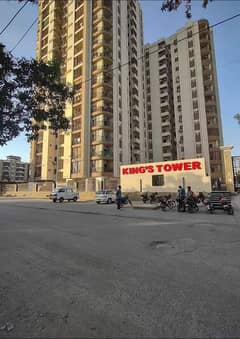 Kings Tower Apartment Available For Sale in Gulistan e Jauhar Block 15 0