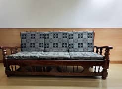 5 Seater Sheesham Solid Wood Sofa