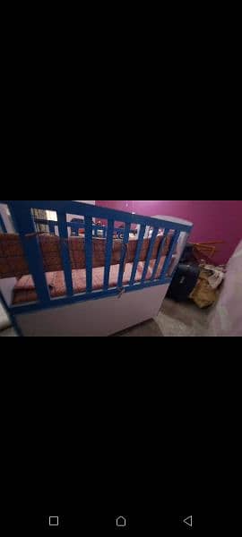 baby bed and storage boxes 1