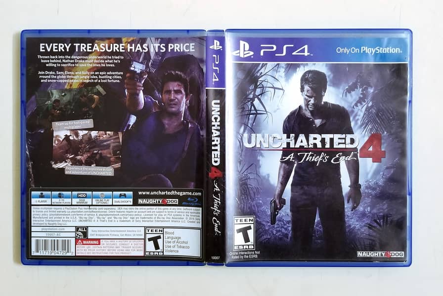 Uncharted 4: A Thief's End PS4 1